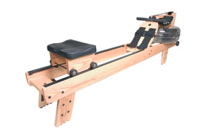 Water Rower Natural shown with Hi-Rise Option